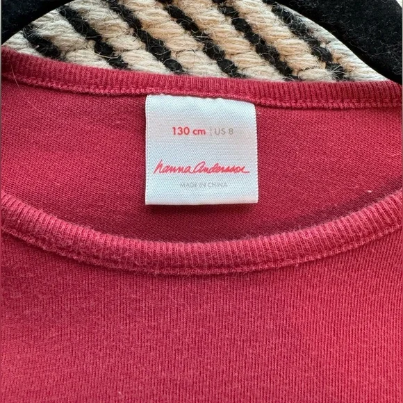 Hanna Andersson red kitty dress size 8 (130 cm) - Picture 5 of 7